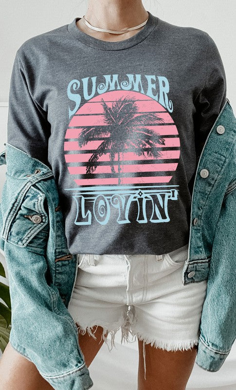 Retro Summer Lovin Graphic Tee T-Shirt