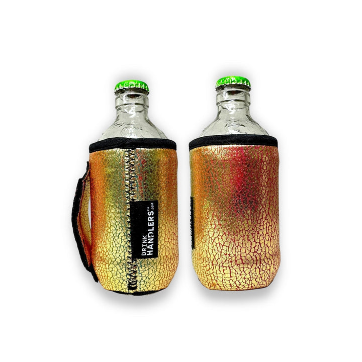 Glimmering Gold 12oz Stubby Can Handler™