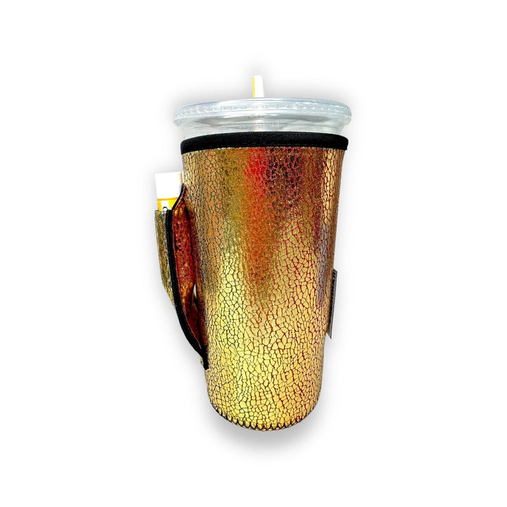 Glimmering Gold 20oz Large Coffee / Tea / Tumbler Handler™