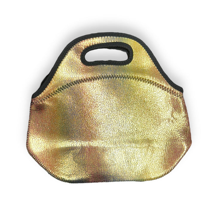 Glimmering Gold Lunch Bag Tote