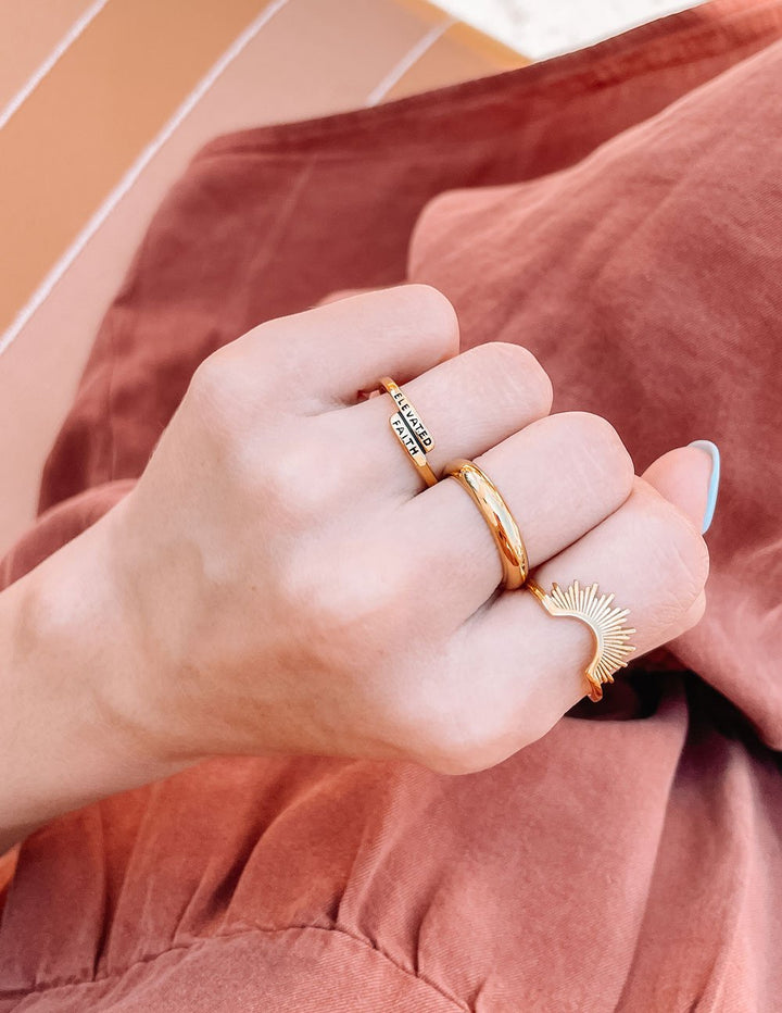 Gold Band Ring