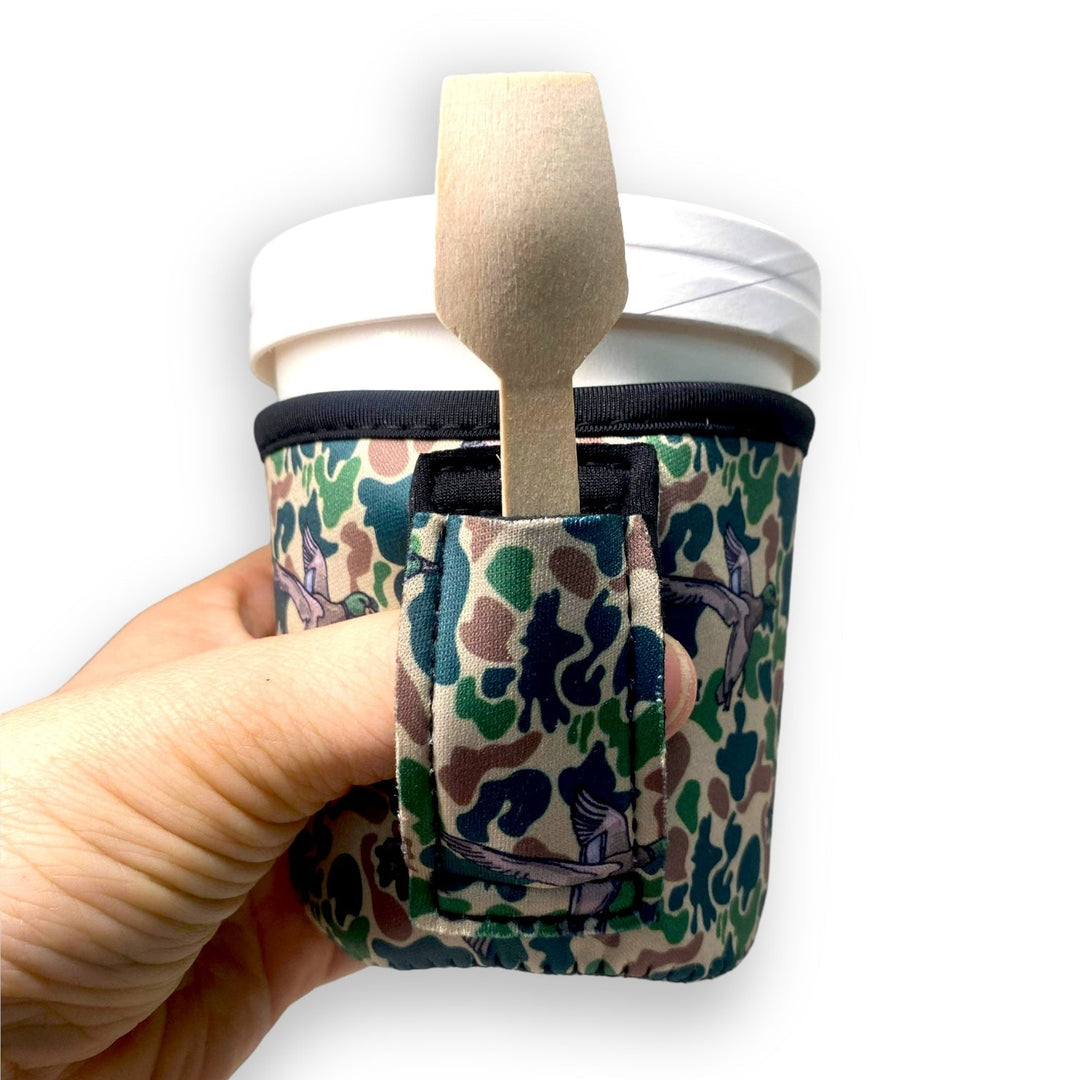 Green  Duck Camo Pint Size Ice Cream Handler™