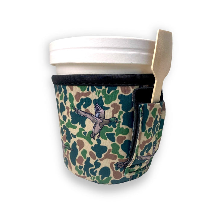 Green  Duck Camo Pint Size Ice Cream Handler™