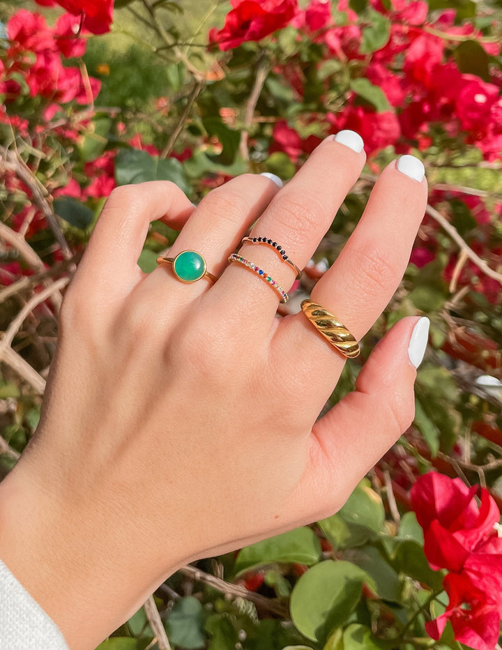 Green Jade Ring