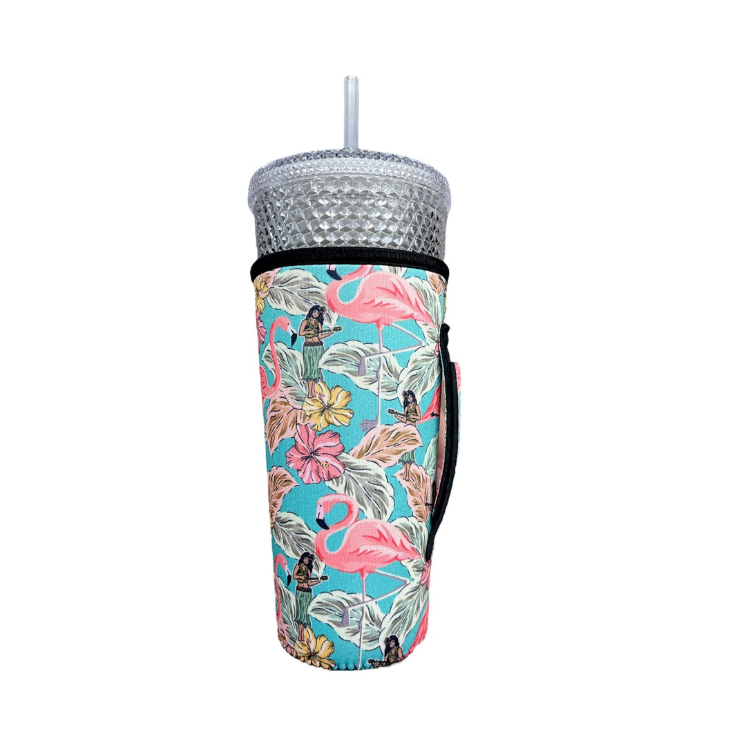 Hawaiian Flamingo 30oz Tumbler Handler™