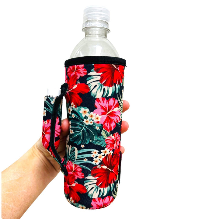 Hibiscus 16-24oz Soda & Water Bottle / Tallboy Can Handler™