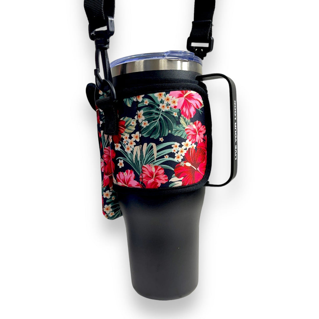 Hibiscus Wrap Around Drink Pocket