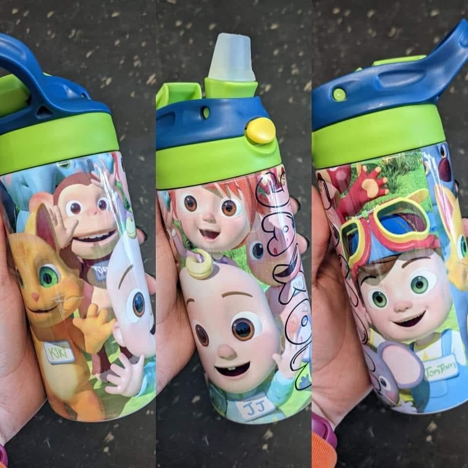 12oz 20oz Sublimation Kids Tumbler Children Sublimation Water Bottles 350ml  Blank White Sippy Cup With Flip Lid Straw Portable Stainless Steel Drinking  Tumbler For Student From Zw_network, $3.81