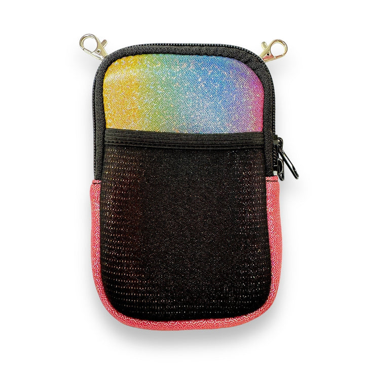 Iridescent Rainbow Clip On Pocket Attachment