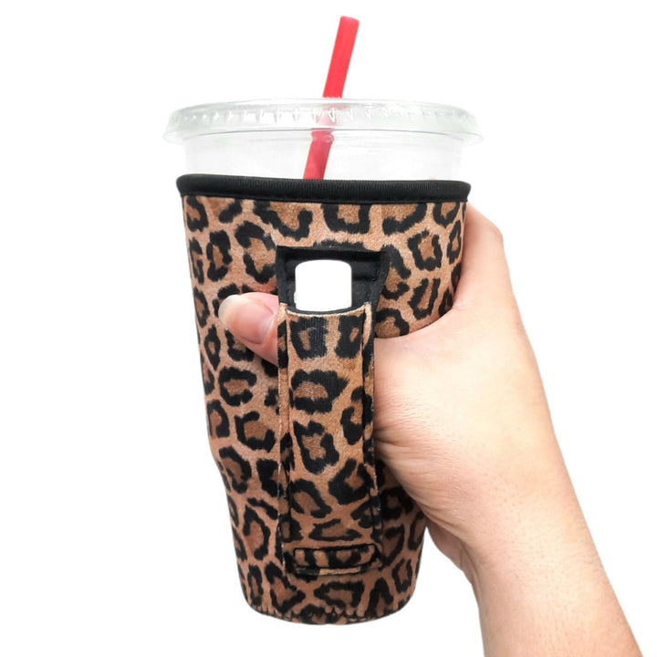 Leopard 20oz Large Coffee / Tea / Tumbler Handler™