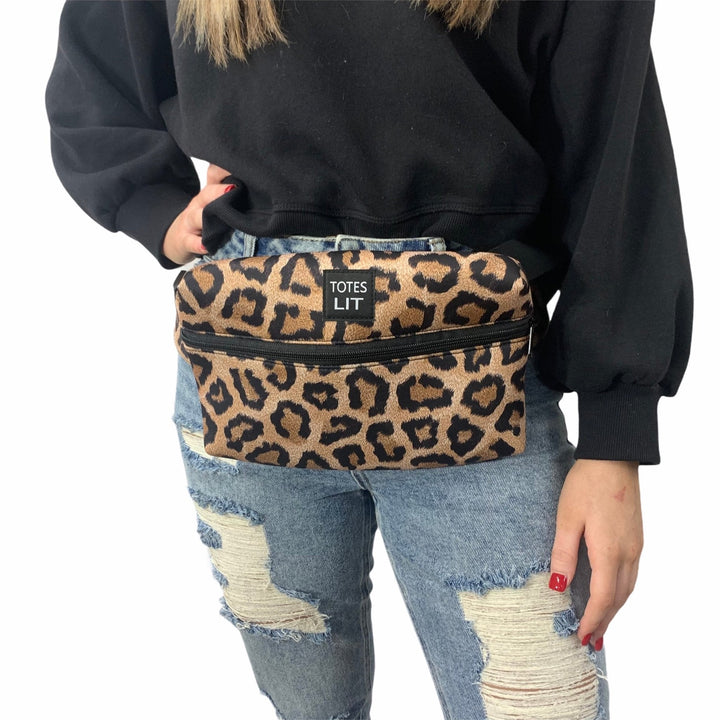 Leopard Fanny Packin' Tote