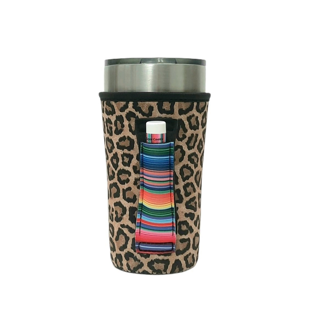 Leopard w/ Serape 20oz Large Coffee / Tea / Tumbler Handler™