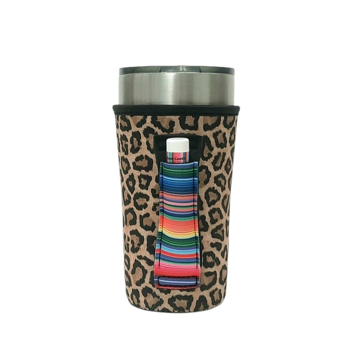 Leopard w/ Serape 20oz Large Coffee / Tea / Tumbler Handler™