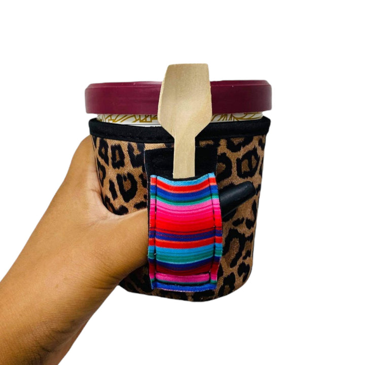 Leopard w/ Serape Pint Size Ice Cream Handler™