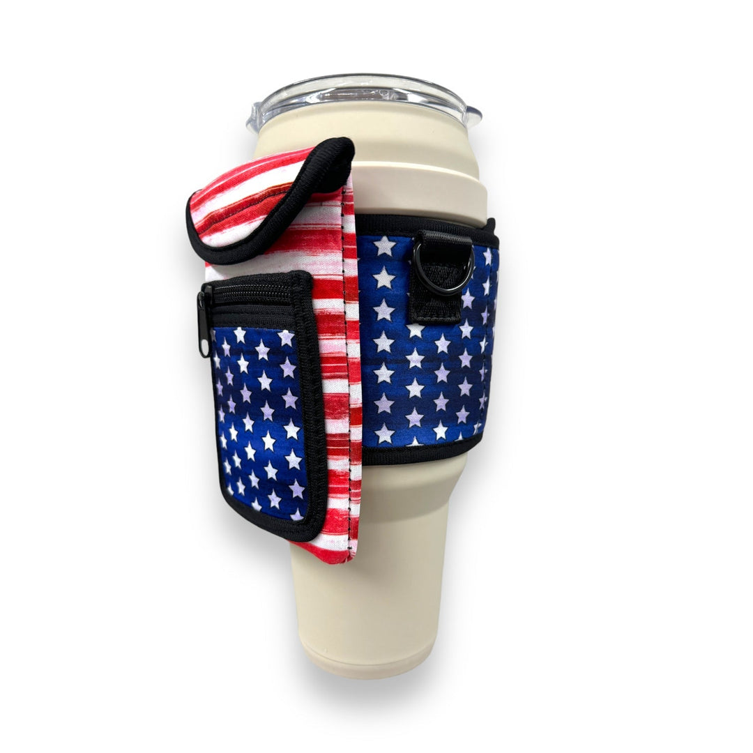 Merica Wrap Around Drink Pocket