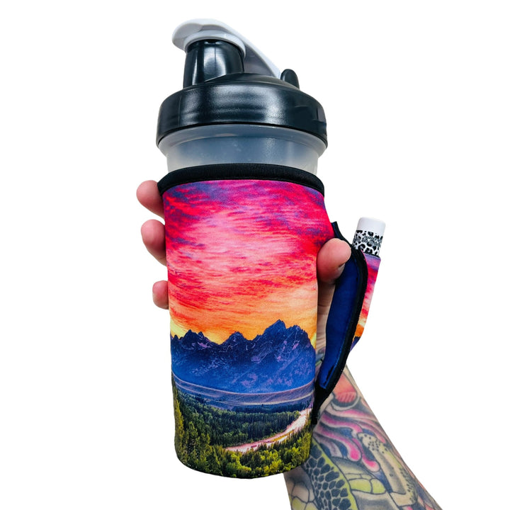 Mountains 20oz Large Coffee / Tea / Tumbler Handler™