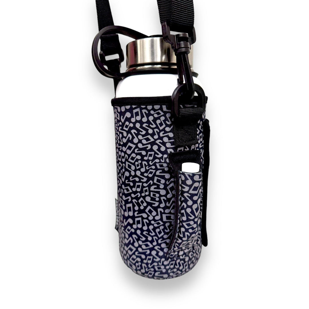 Music Notes 30-40oz Tumbler Handler™  With Carrying Strap