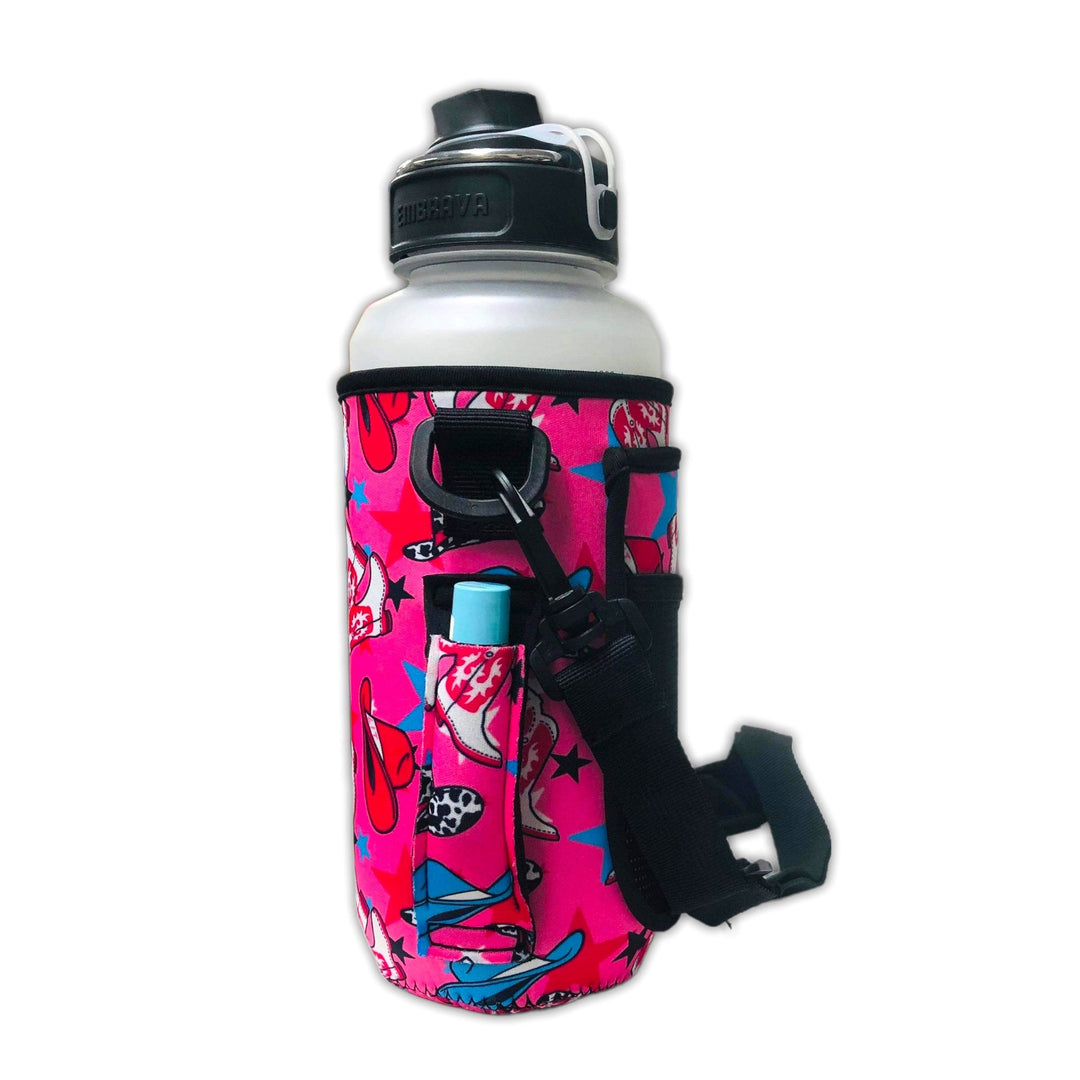 Nashville Cowgirl 30-40oz Tumbler Handler™  With Carrying Strap