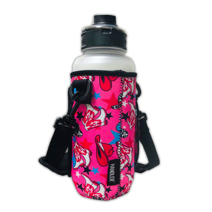 Nashville Cowgirl 30-40oz Tumbler Handler™  With Carrying Strap