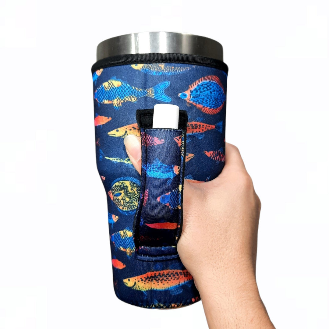 Neon Fish 30oz  Tumbler Handler™ - Limited Edition*