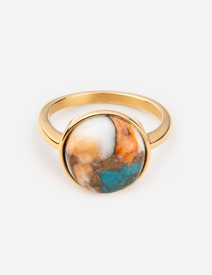 Oyster Turquoise Ring