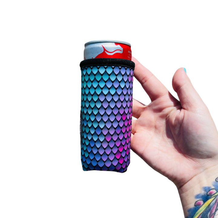 Purple Mermaid  8-10oz Slim Can Handler™