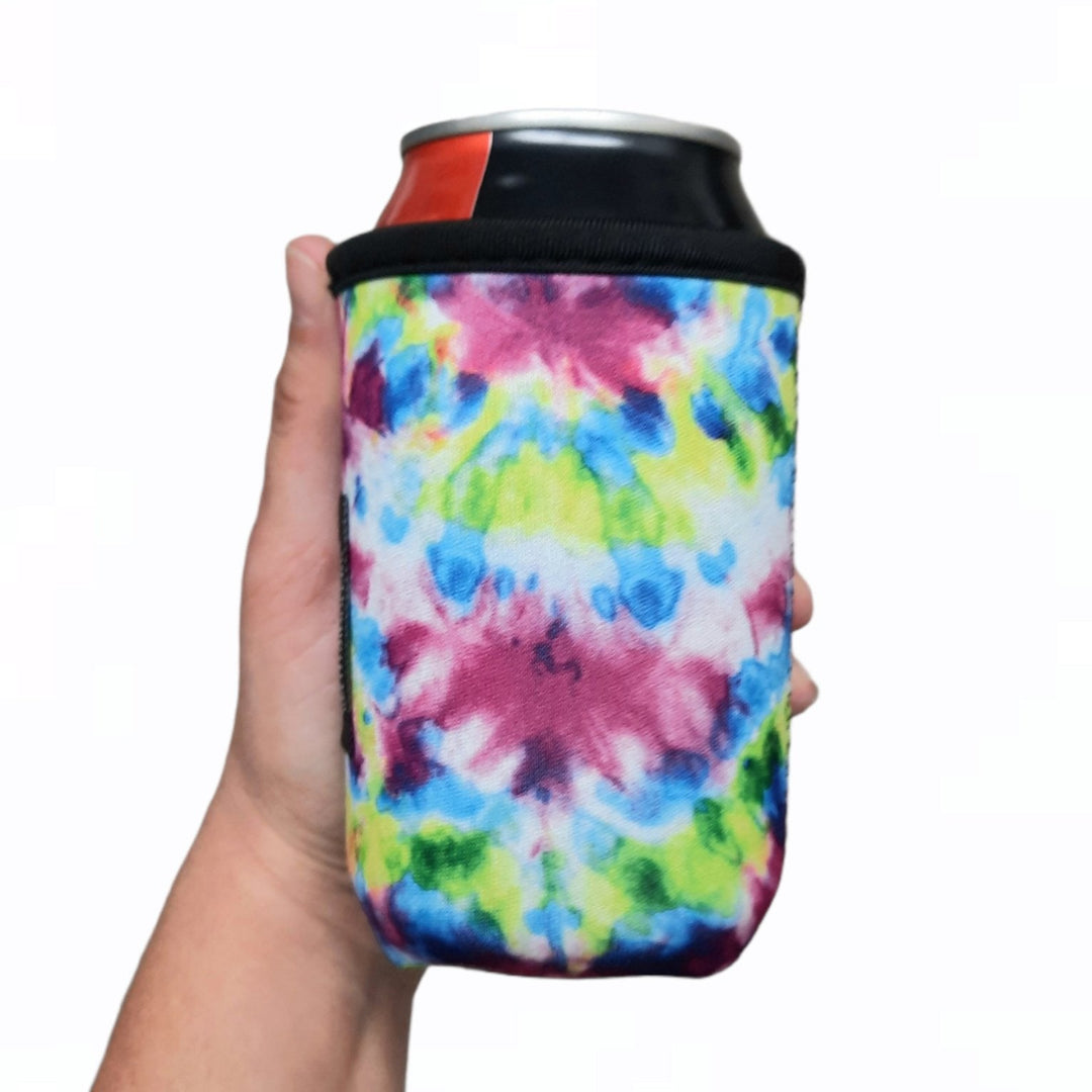 Purple Tie Dye 12oz Regular Can Handler™