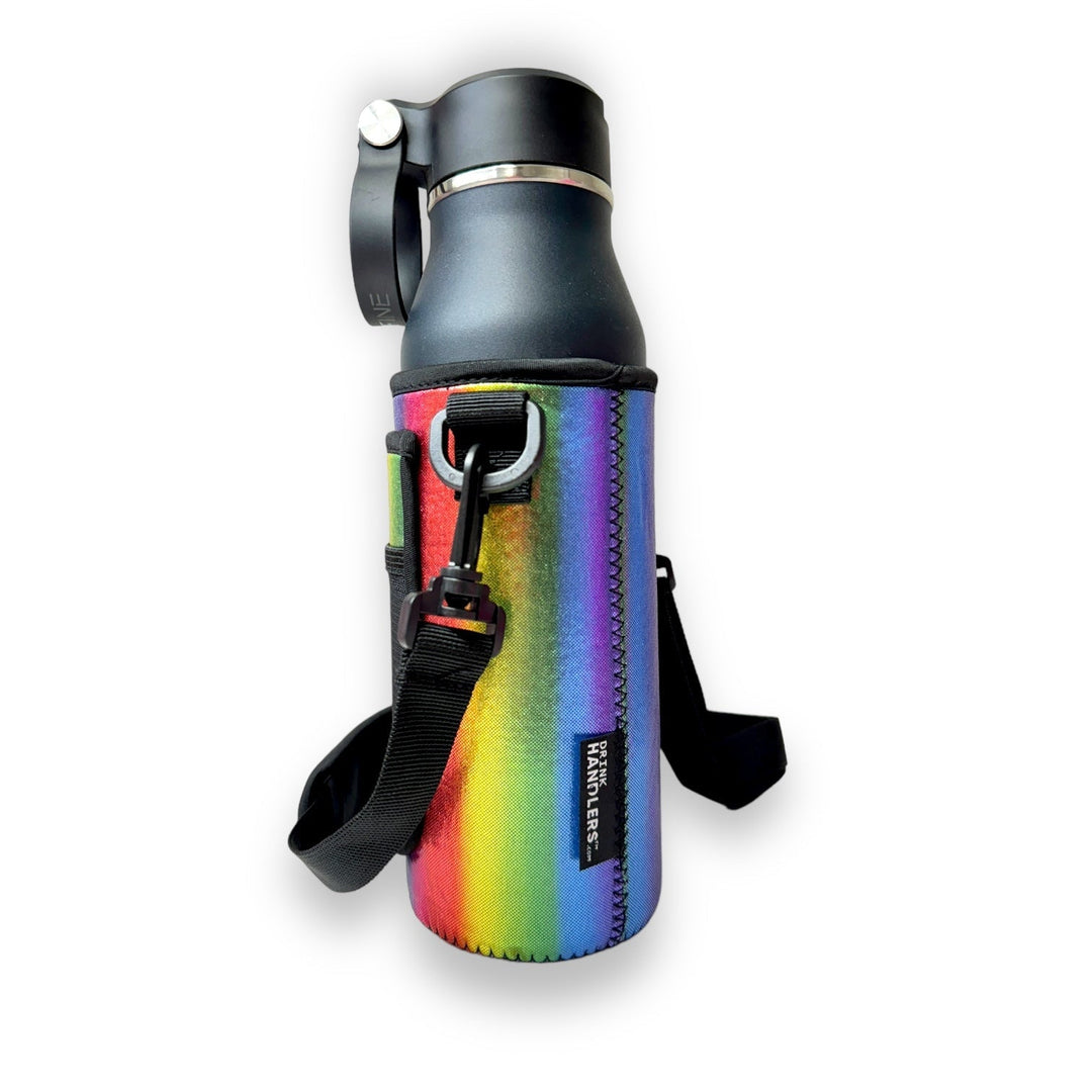 Radiant Rainbow 30-40oz Tumbler Handler™  With Carrying Strap