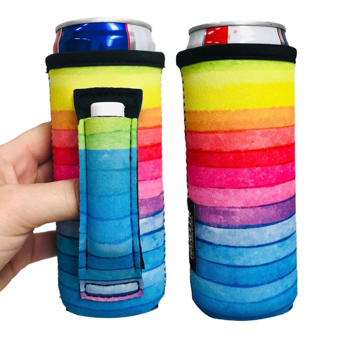 Rainbow 12oz Slim Can Handler™