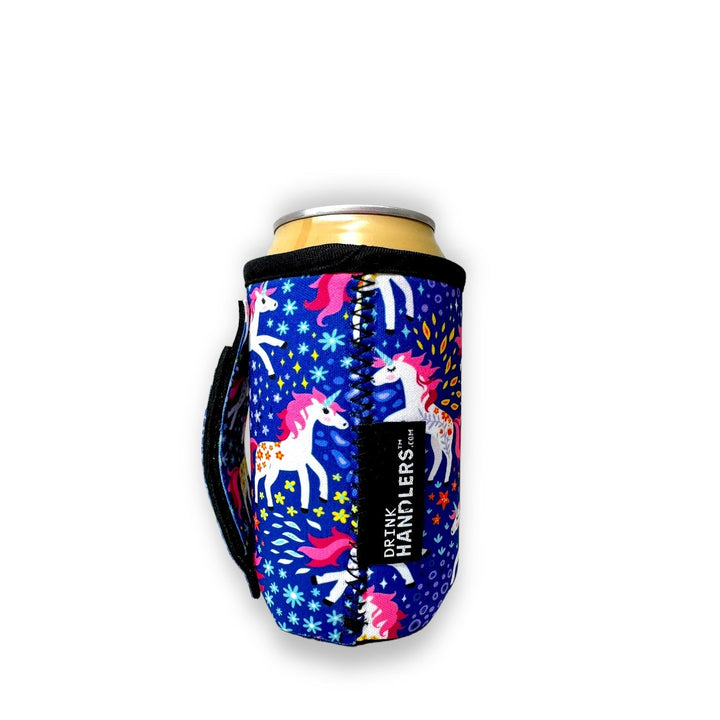 Rainbow Unicorns 12oz Stubby Can Handler™