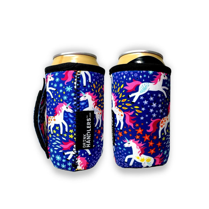 Rainbow Unicorns 12oz Stubby Can Handler™