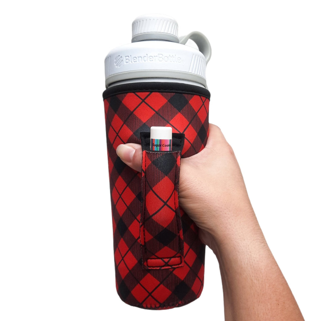 Red Plaid 30oz  Tumbler Handler™