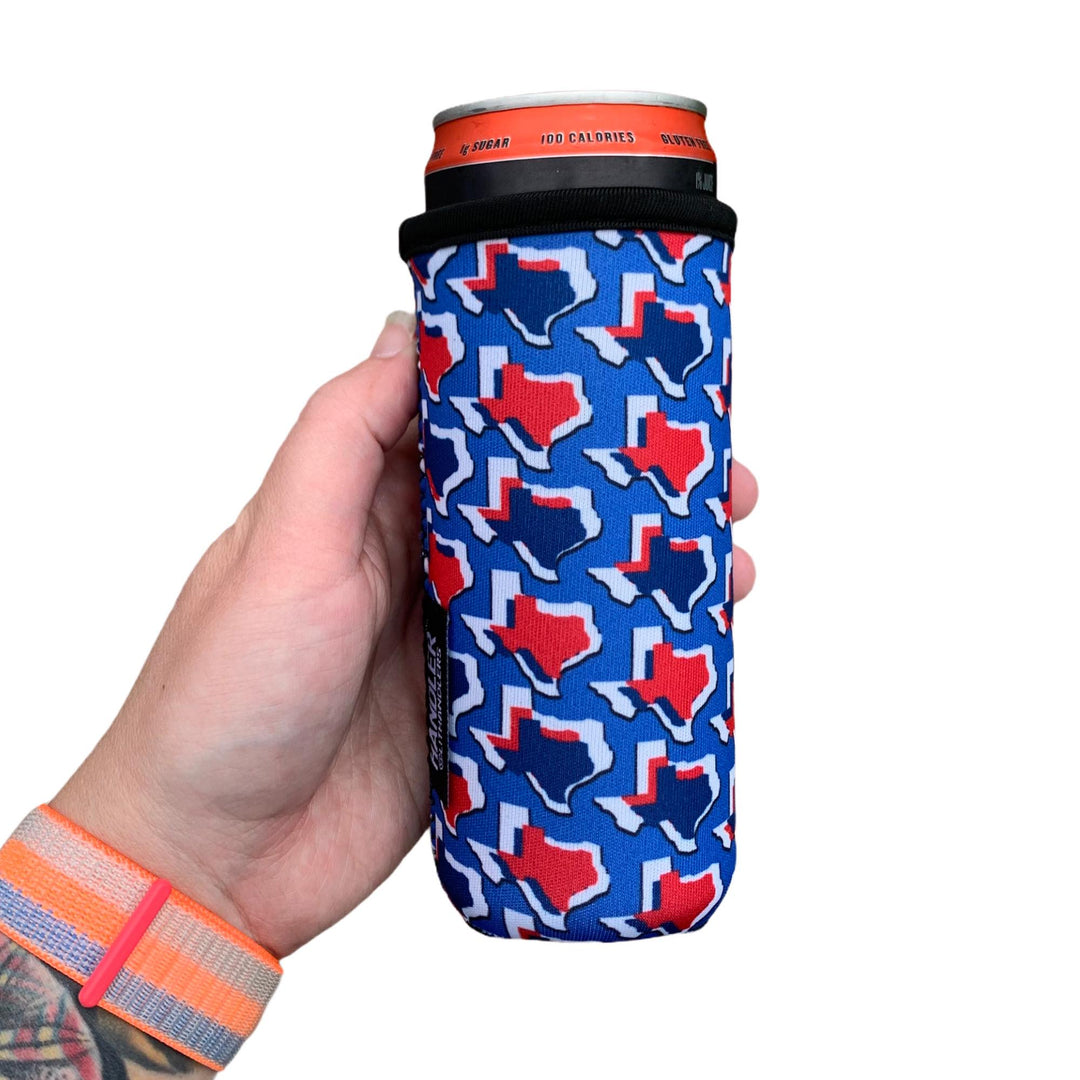 Red White & Texas 12oz Slim Can Handler™