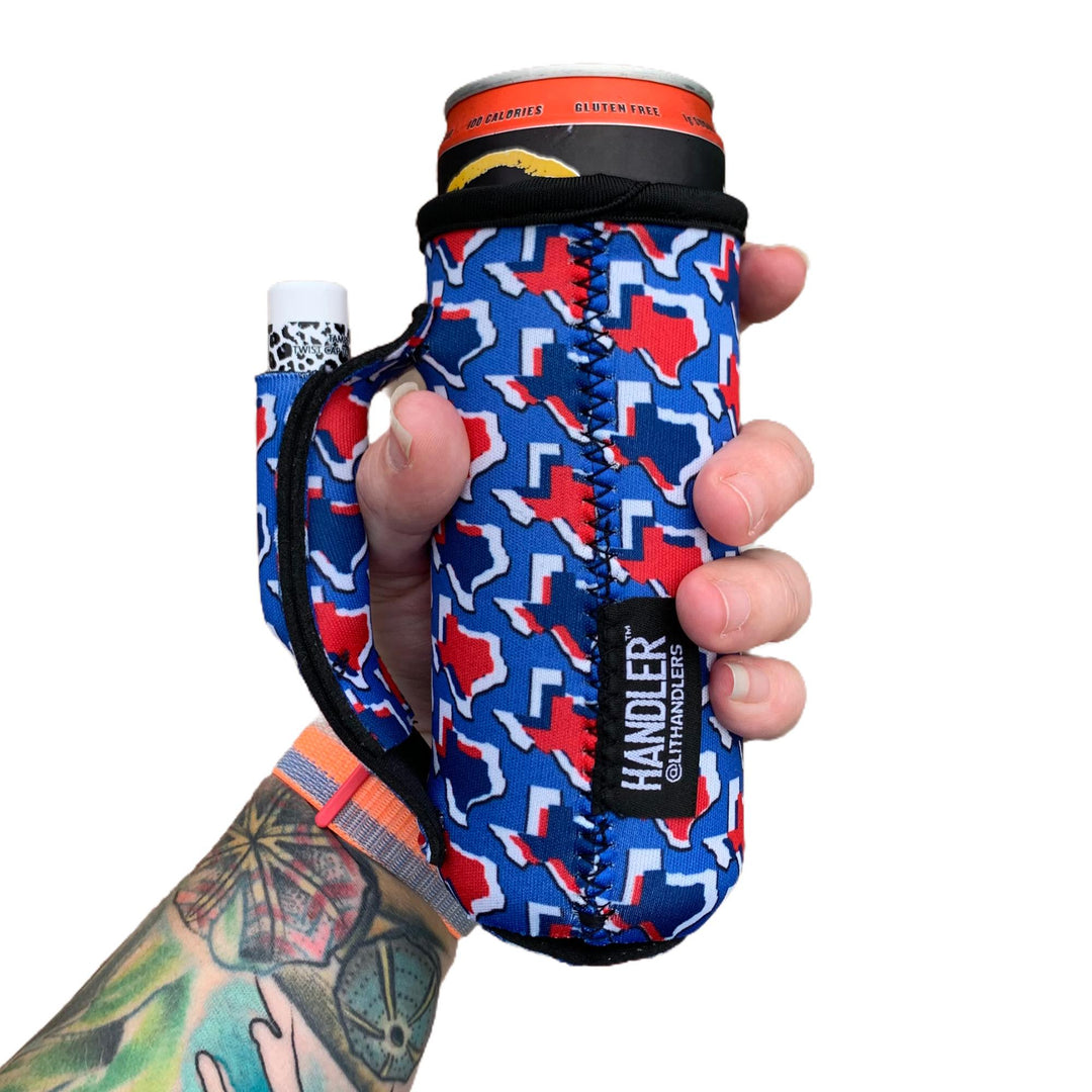 Red White & Texas 12oz Slim Can Handler™