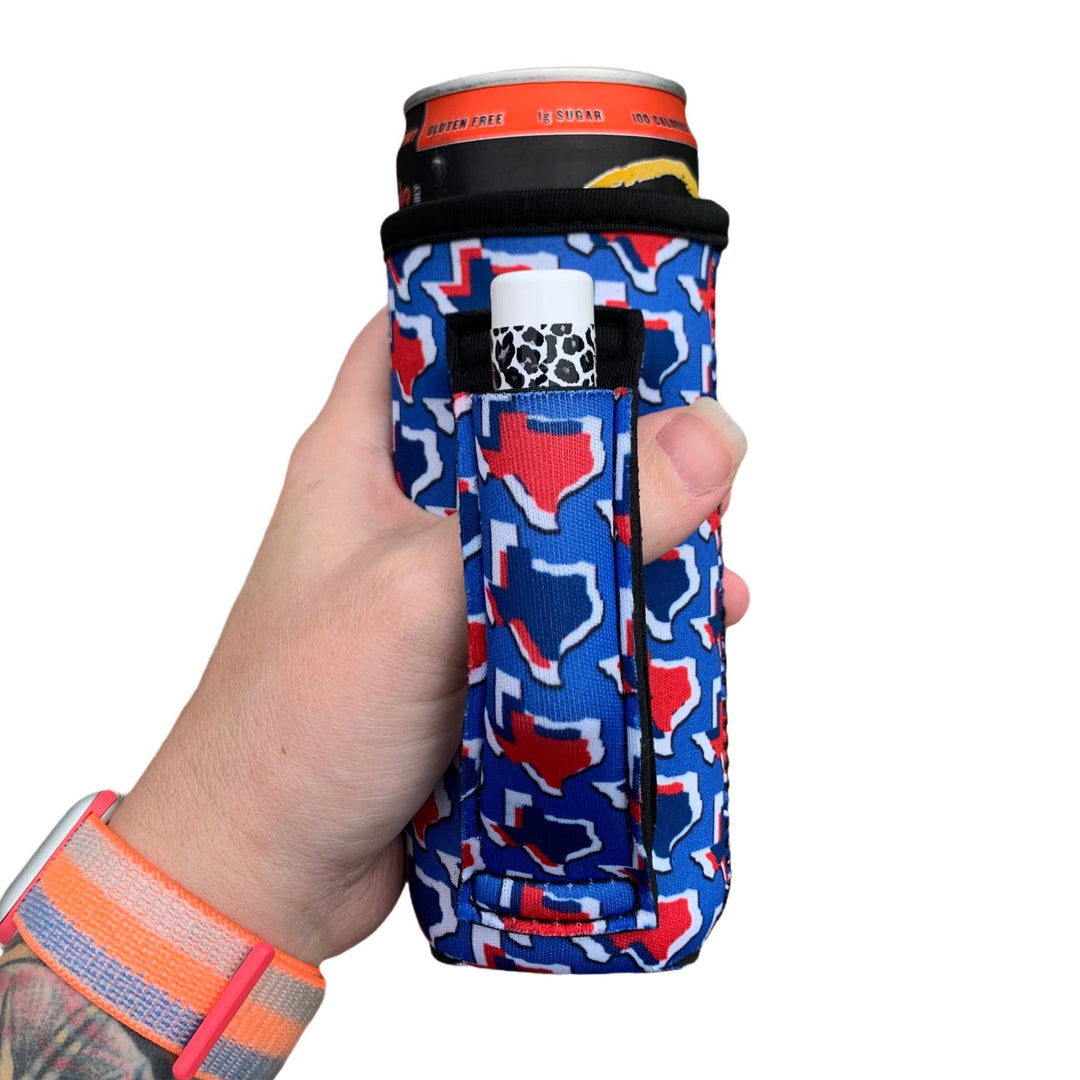 Red White & Texas 12oz Slim Can Handler™