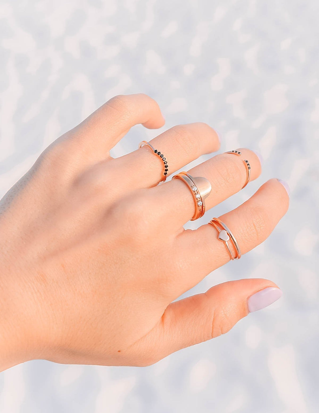 Rose Gold Stacker Ring