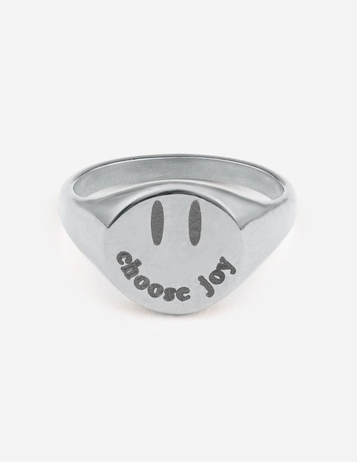 Silver Choose Joy Ring