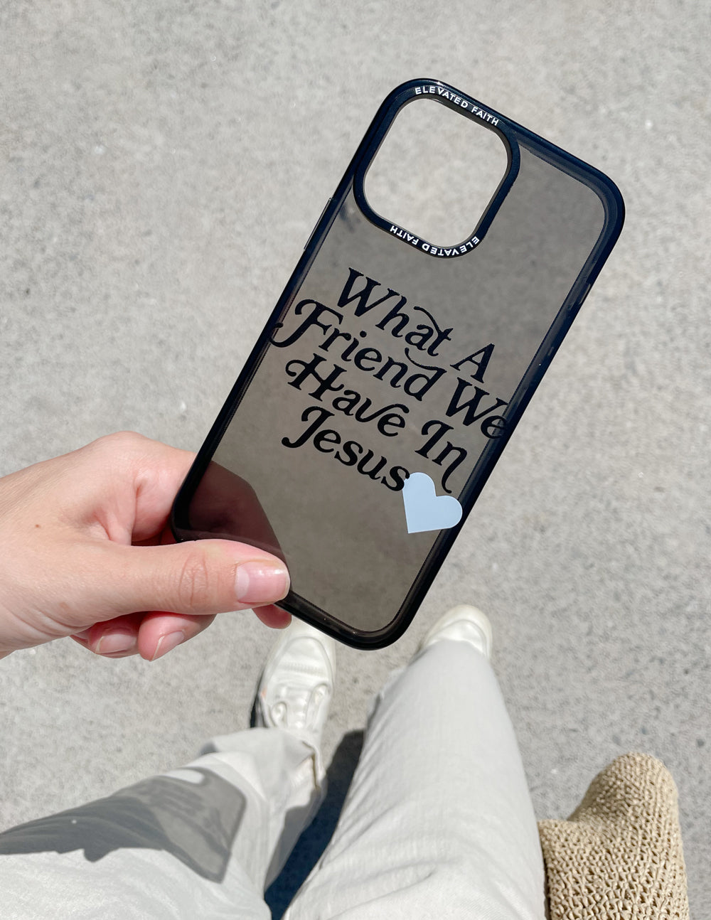 What a Friend in Jesus Phone Case