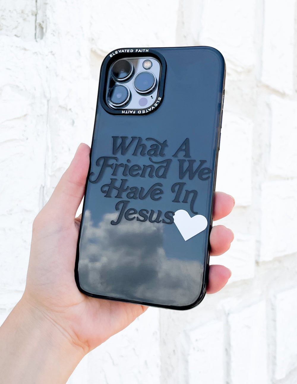 What a Friend in Jesus Phone Case