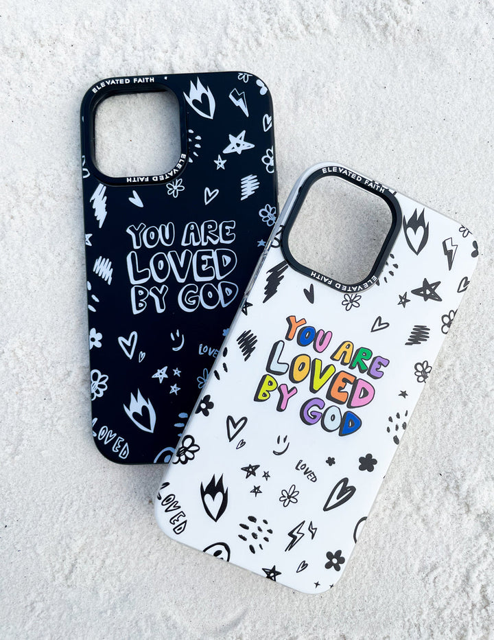 White You Are Loved By God Phone Case