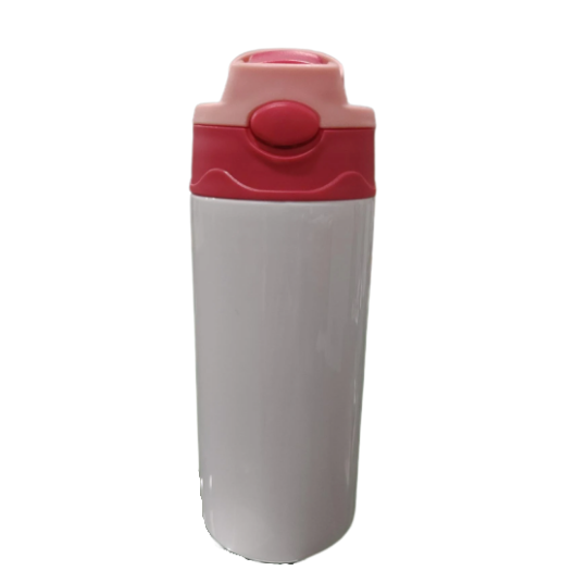 12 oz. Kids Stainless Steel Sublimation Water Bottle Blank - White